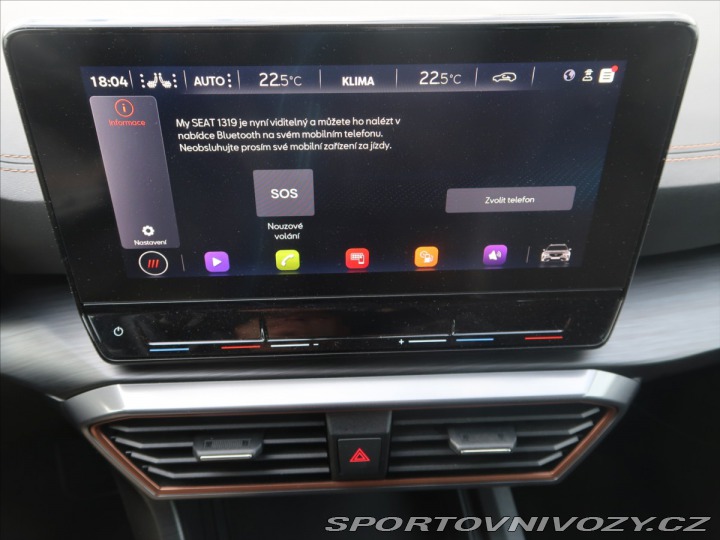 Cupra Formentor 1,5 TSI 110kW ČR 1.maj zá 2022