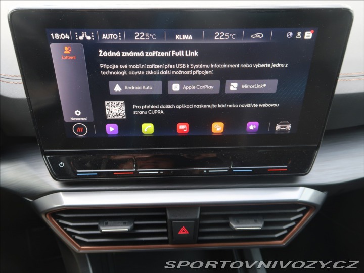 Cupra Formentor 1,5 TSI 110kW ČR 1.maj zá 2022