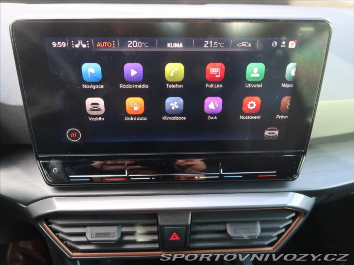 Cupra Leon 2,0 TSI 180kW DSG ČR 1.ma 2022