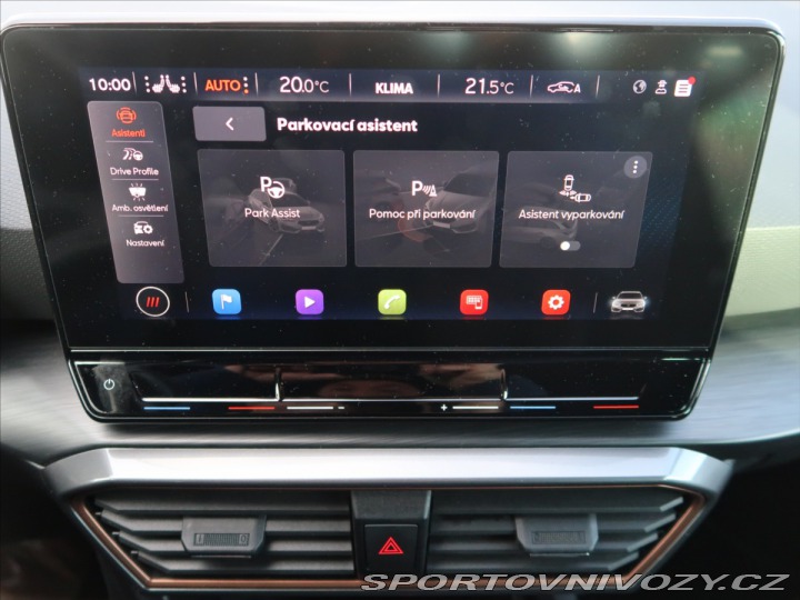 Cupra Leon 2,0 TSI 180kW DSG ČR 1.ma 2022