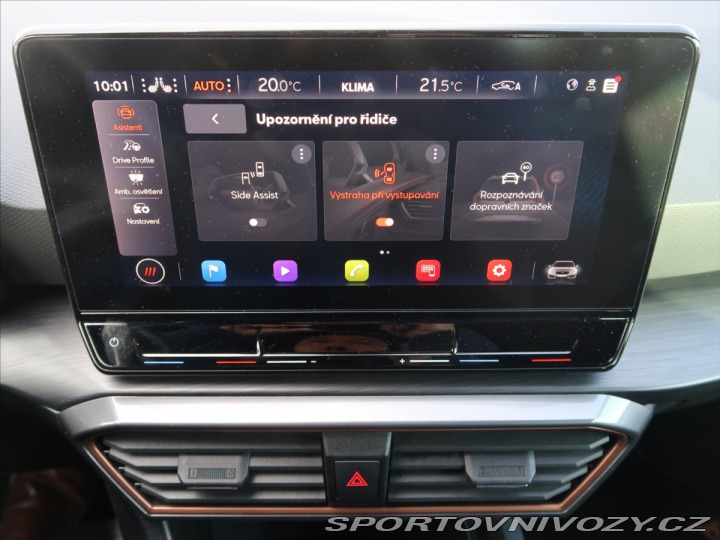 Cupra Leon 2,0 TSI 180kW DSG ČR 1.ma 2022