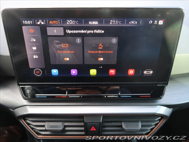 Cupra Leon 2,0 TSI 180kW DSG ČR 1.ma 2022