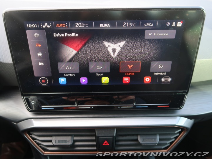 Cupra Leon 2,0 TSI 180kW DSG ČR 1.ma 2022