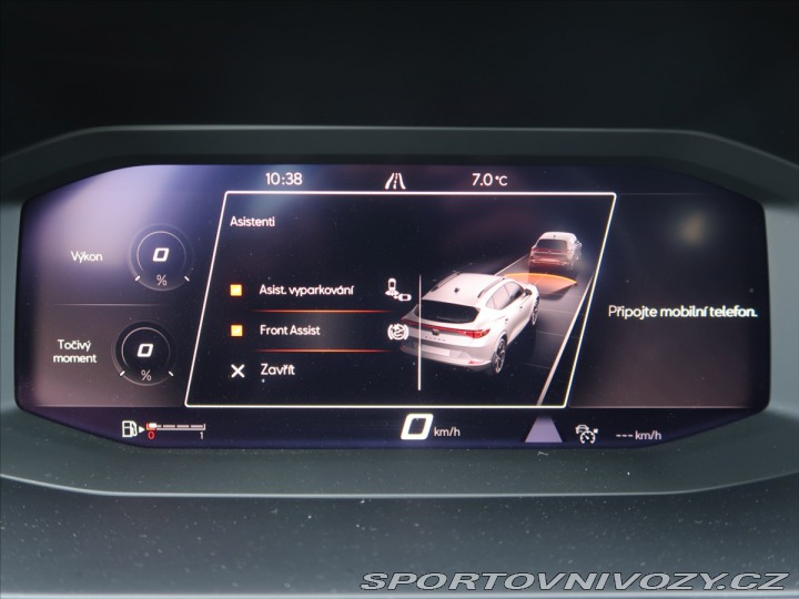 Cupra Formentor 1,5 TSi 110kW ČR 1.majite 2022