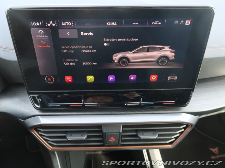 Cupra Formentor 1,5 TSi 110kW ČR 1.majite 2022