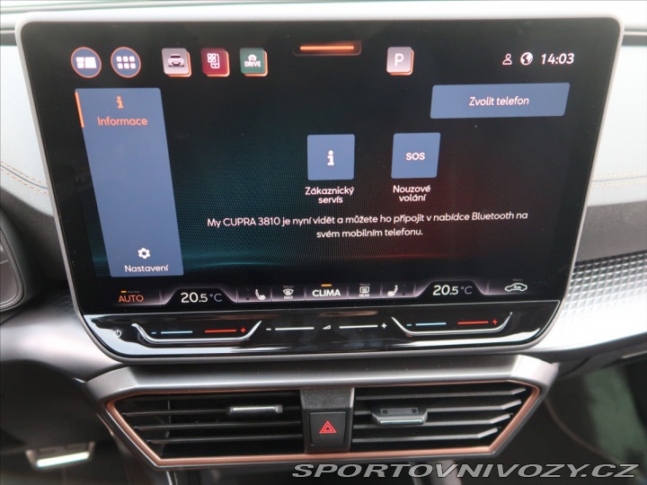 Cupra Formentor 2,0 TSI VZ DSG 265k ČR 1. 2026