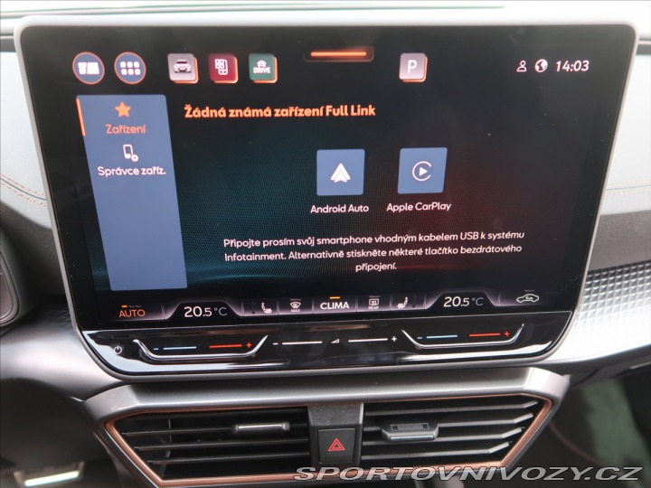 Cupra Formentor 2,0 TSI VZ DSG 265k ČR 1. 2026