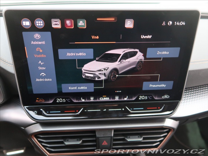 Cupra Formentor 2,0 TSI VZ DSG 265k ČR 1. 2026