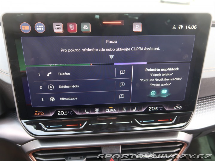 Cupra Formentor 2,0 TSI VZ DSG 265k ČR 1. 2026