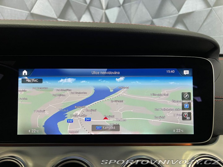 Mercedes-Benz E 4MATIC+, VZDUCH, PANORAMA 2021