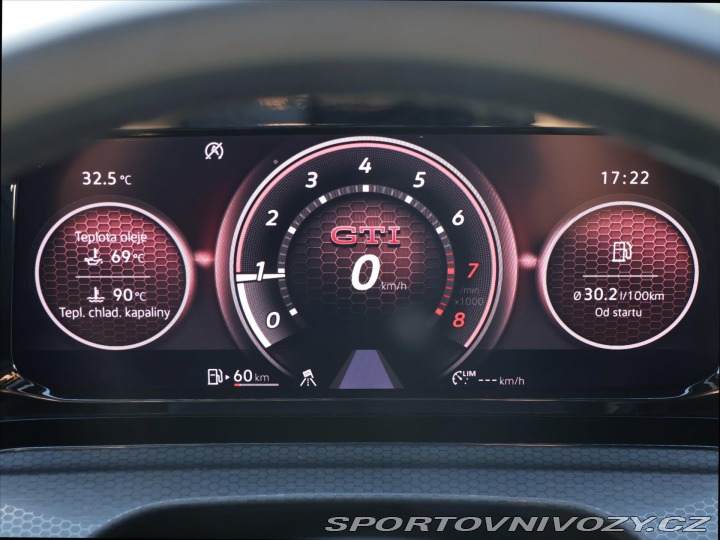 Volkswagen Golf 2,0 GTI 180kW Virtual DPH 2023
