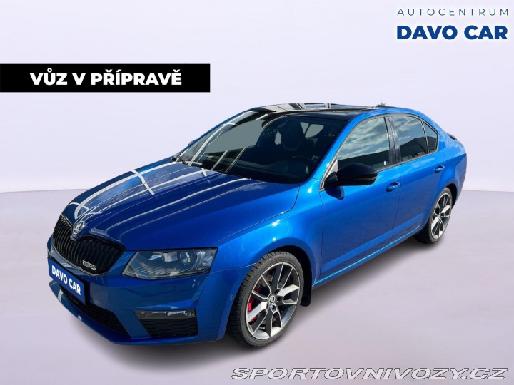 Škoda Octavia RS 2.0 TSI 162kW CZ Serv.His 2015