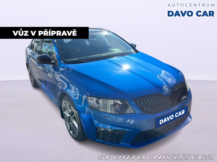 Škoda Octavia RS 2.0 TSI 162kW CZ Serv.His 2015