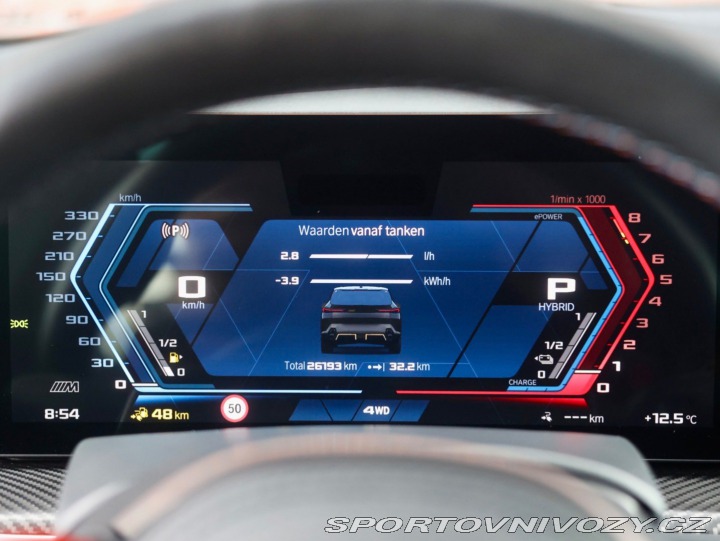 BMW XM 4.4 V8 ehybrid 480 KW, A 2023