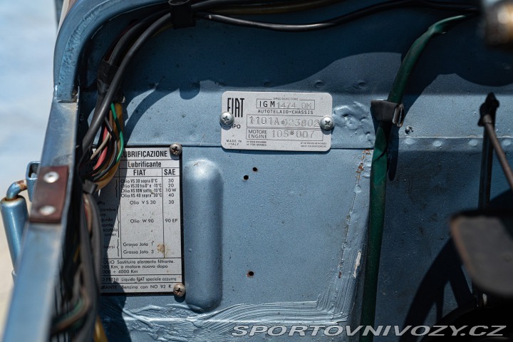 Fiat Ostatní modely CAMPAGNOLA 1101 A 1968