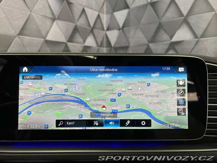 Mercedes-Benz Ostatní modely GLS 4MATIC AMG, WEBASTO, PANO 2021