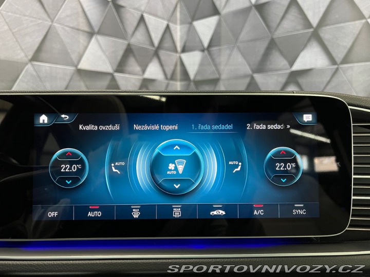 Mercedes-Benz Ostatní modely GLS 4MATIC AMG, WEBASTO, PANO 2021