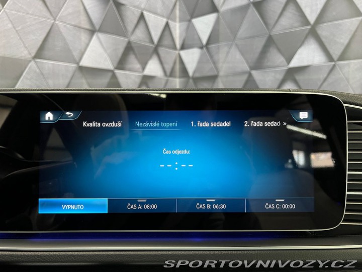 Mercedes-Benz Ostatní modely GLS 4MATIC AMG, WEBASTO, PANO 2021