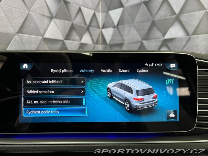 Mercedes-Benz Ostatní modely GLS 4MATIC AMG, WEBASTO, PANO 2021