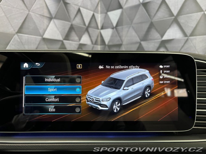 Mercedes-Benz Ostatní modely GLS 4MATIC AMG, WEBASTO, PANO 2021