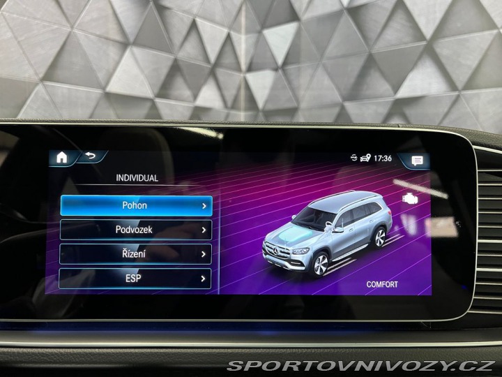 Mercedes-Benz Ostatní modely GLS 4MATIC AMG, WEBASTO, PANO 2021