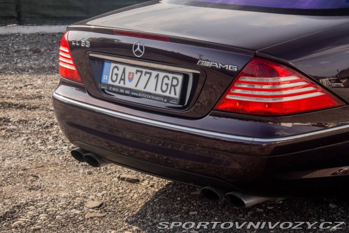 Mercedes-Benz CL 55 AMG V8 Kompressor Pan 2002