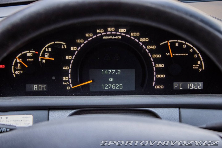 Mercedes-Benz CL 55 AMG V8 Kompressor Pan 2002