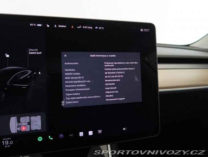 Tesla Model 3 Std Range Plus 52kWh 2019