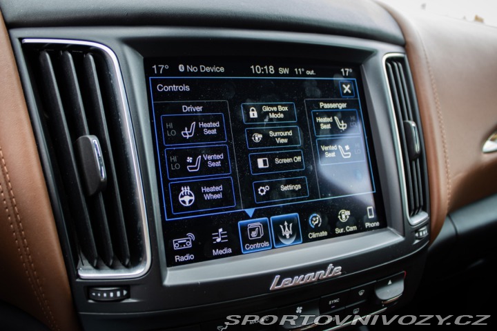 Maserati Levante S, 316kW, A8 / ODPOČET D 2016