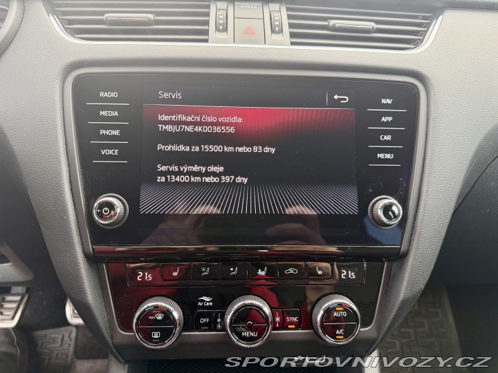 Škoda Octavia RS 245 2.0TSI 180KW MANUÁL 2018