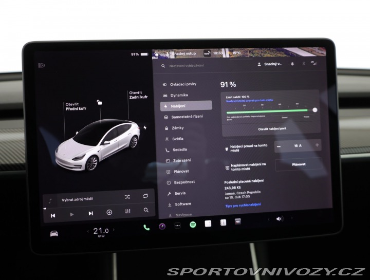 Tesla Model 3 Std Range Plus 52kWh 2020