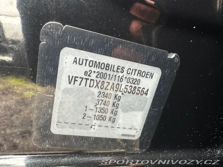 Citroën Ostatní modely C6 3.0Hdi 177kw 2009