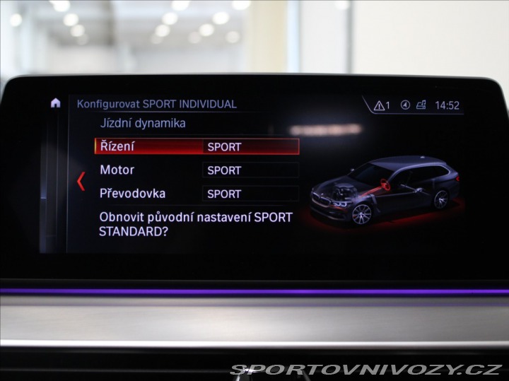 BMW 5 3,0 530xD M-Paket Paměť T 2018