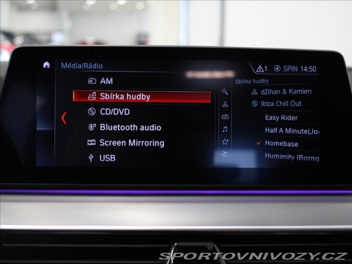 BMW 5 3,0 530xD M-Paket Paměť T 2018