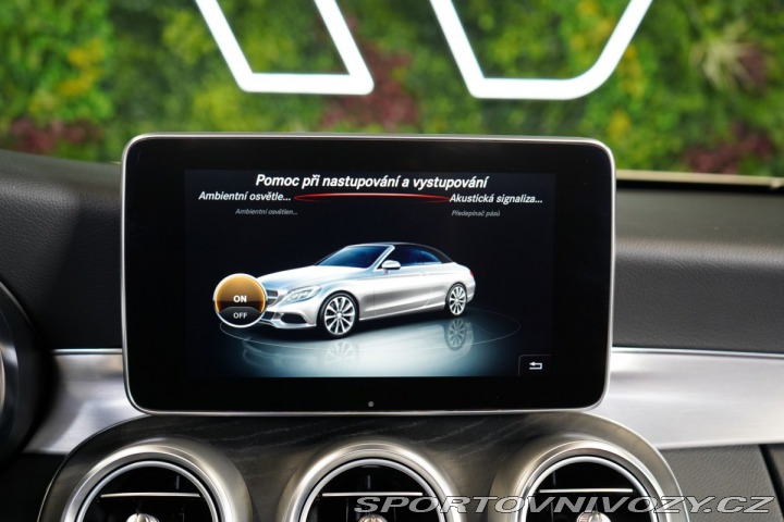 Mercedes-Benz C 200*4M*CABRIO*VZDUCH*BURM 2018