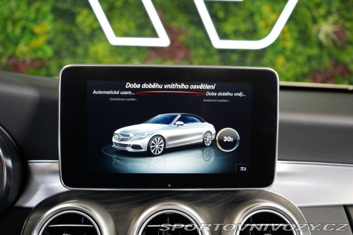 Mercedes-Benz C 200*4M*CABRIO*VZDUCH*BURM 2018