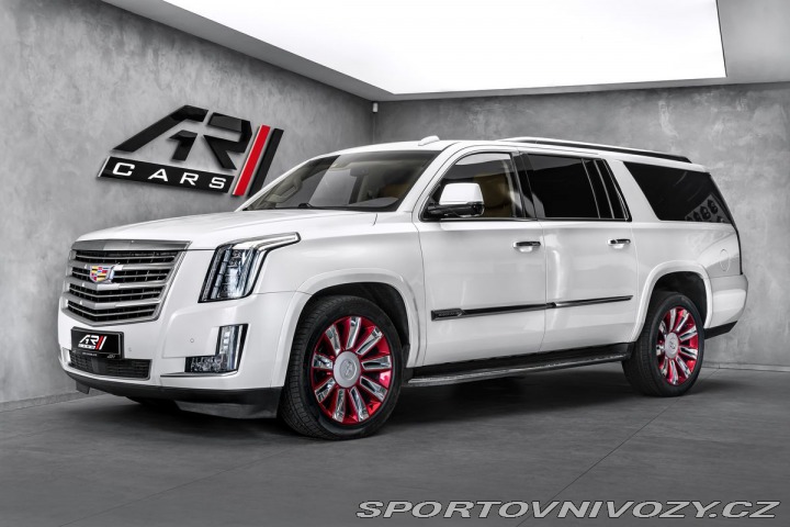 Ostatní značky Ostatní modely Cadillac Escalade 6,2 Platinum XL Masáže 2016