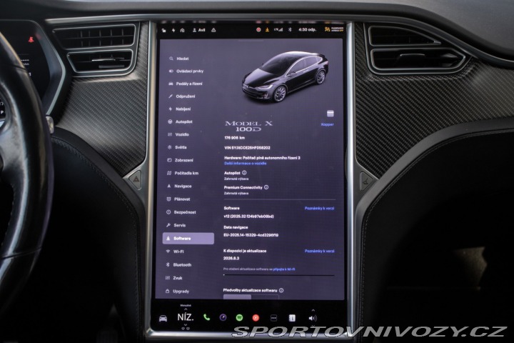 Tesla Model X 386 kW, elektromotor, au 2017