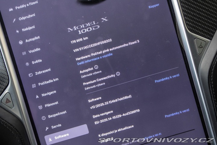 Tesla Model X 386 kW, elektromotor, au 2017