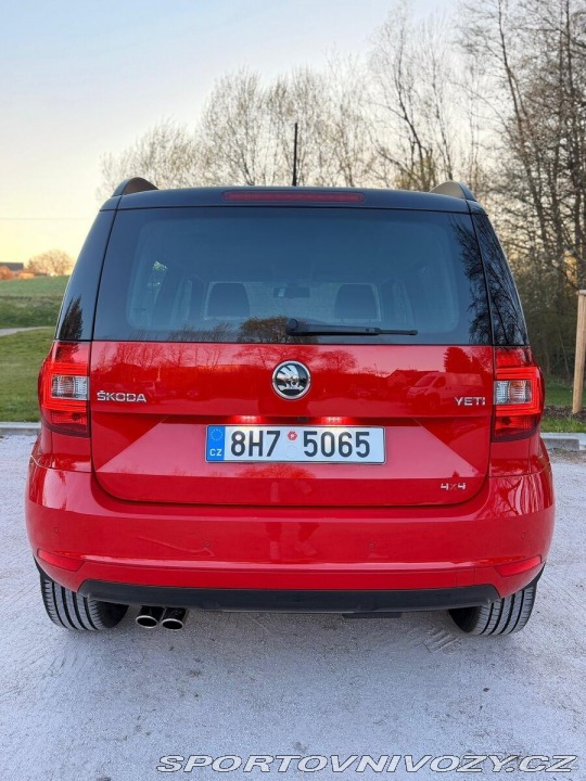 Škoda Ostatní modely Yeti 2,0   TDI 81kw 4x4/118 TK 1800