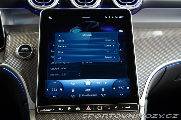 Mercedes-Benz Ostatní modely GLC 400e*4M*COUPE*AMG*TAŽNÉ*3 2025