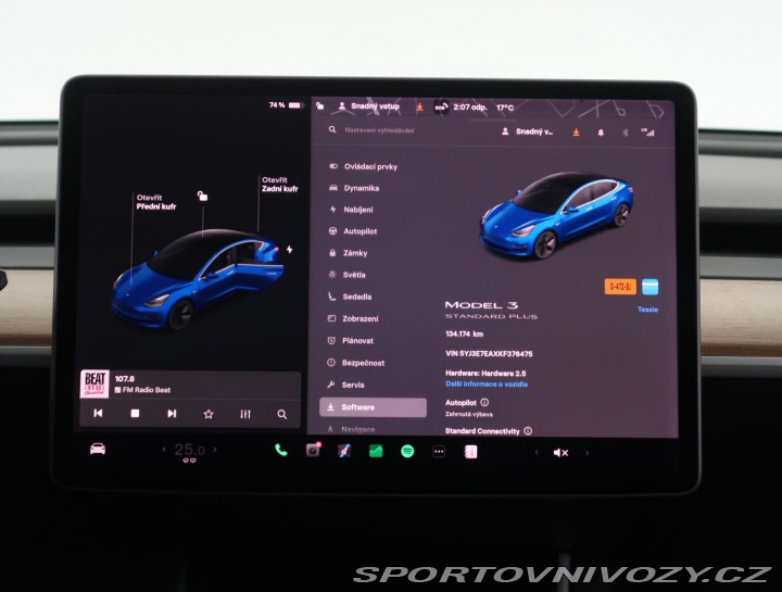 Tesla Model 3 Std Range Plus 52kWh 2019