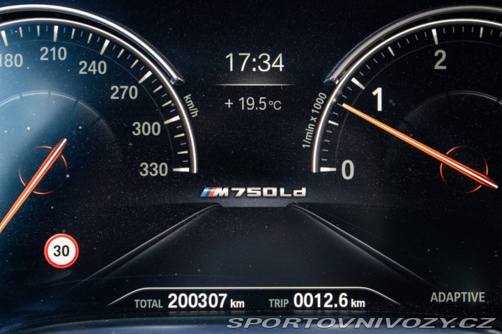 BMW 7 750Ld xDrive A/T, 294kW 2017