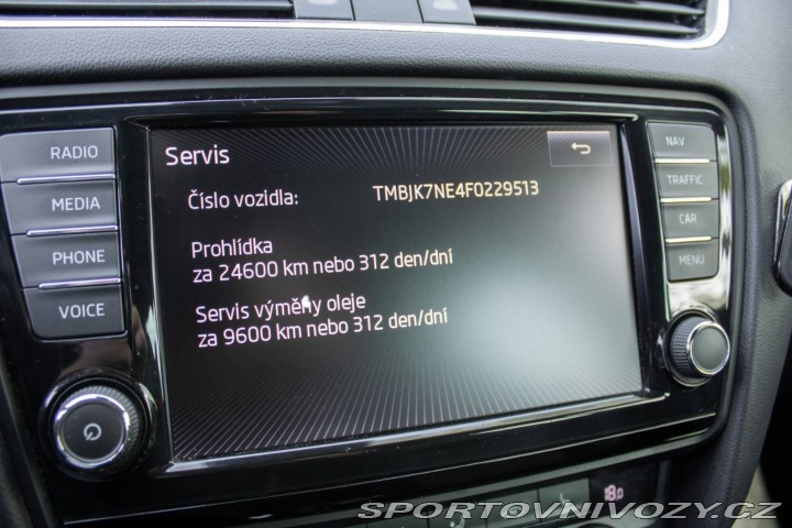 Škoda Octavia RS Combi  2.0 TDI RS / 135kW 2015