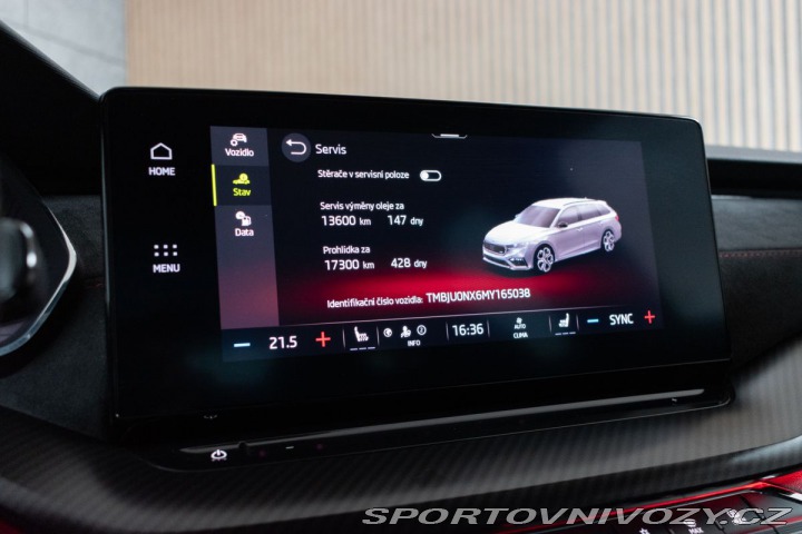 Škoda Octavia RS RS 2.0TSI REZERVACE 2021
