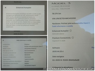 Tesla Model 3 Long Range Dual Motor 366 2021