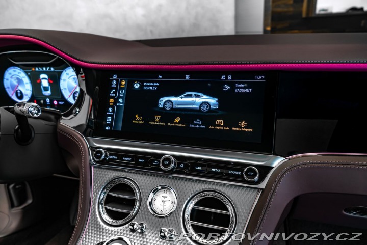 Bentley Continental GT Noční, panorama, HUD, 2023