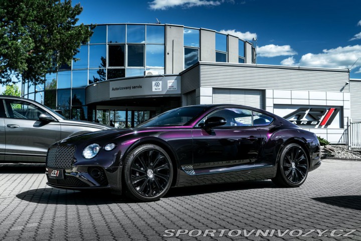 Bentley Continental GT Noční, panorama, HUD, 2023