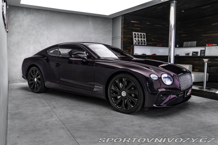 Bentley Continental GT Noční, panorama, HUD, 2023