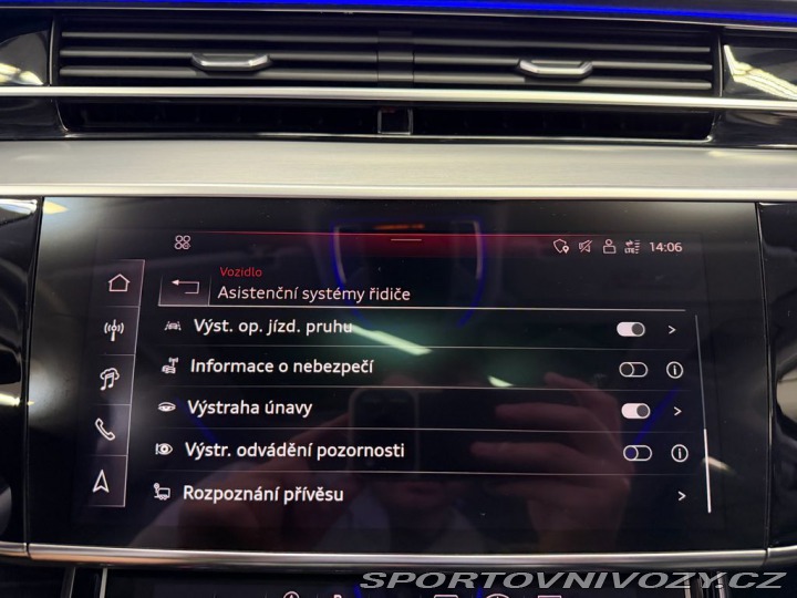 Audi S8 TFSi QUATTRO, MASÁŽE, B&a 2024